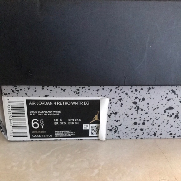 Air Jordan 4 Retro WNTER BG - Picture 4 of 4